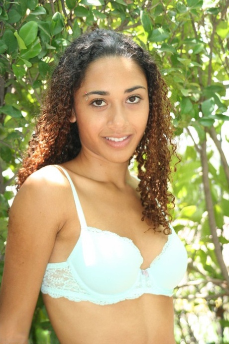 Latina College Interracial naked image